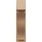 Ekena Millwork 8-in W x 22-in D x 30-in H Funston Block Rough Cedar Woodgrain TimberThane Outlooker, Primed Tan OUTUR080X22X30FST44RCPR - alternate 2